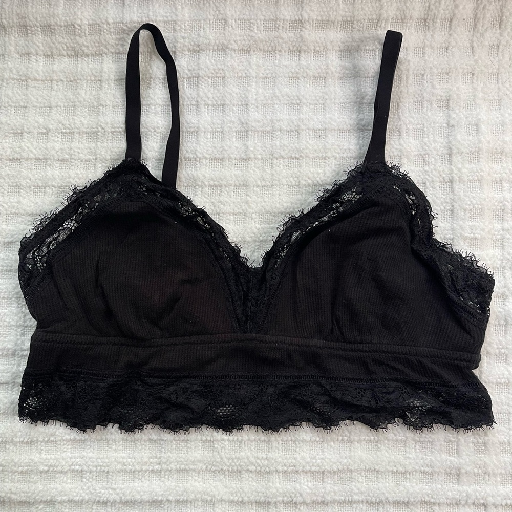 Aerie Black Lace Bralette